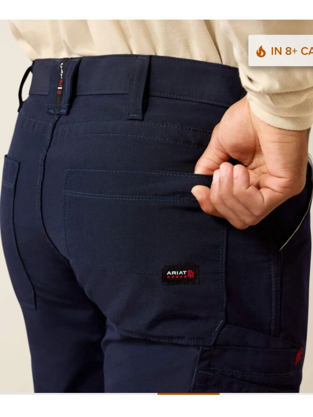 Mens Ariat FR M4 Relaxed DuraLight Ripstop Boot Cut Pants